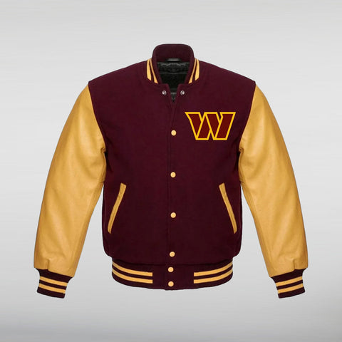 Washington Commanders Letterman Jacket