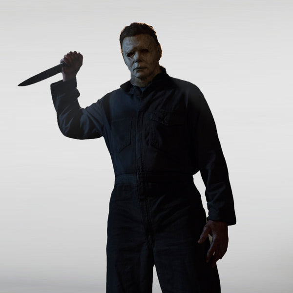Adult Gray Michael Myers Halloween Jumpsuit Costume