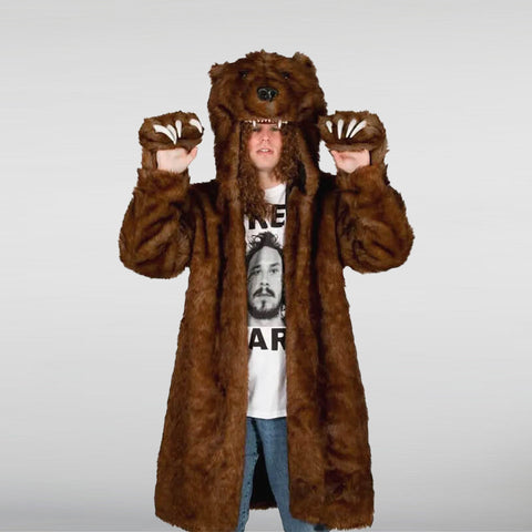 Workaholics Brown Bear Hoodie