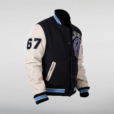 Detroit Lions Hills Cop Axel Foley Beverly Varsity Jacket