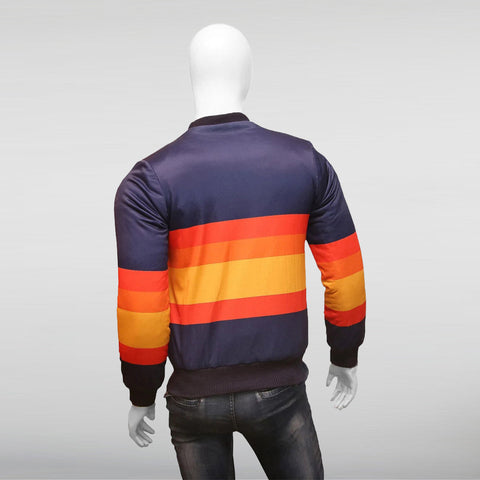 Kate Upton Astros Rainbow Jacket