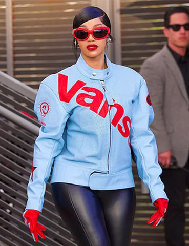 Cardi B Vanson Leather Jacket