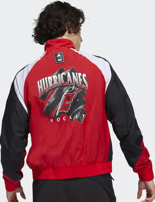 carolina hurricanes retro jacket