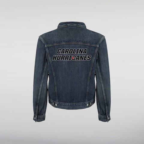 Carolina Hurricanes Blue Trucker Jacket