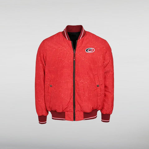 Carolina Hurricanes Bomber Zipper Jacket