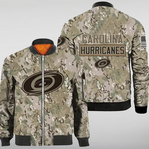 Carolina Hurricanes Camo Jacket