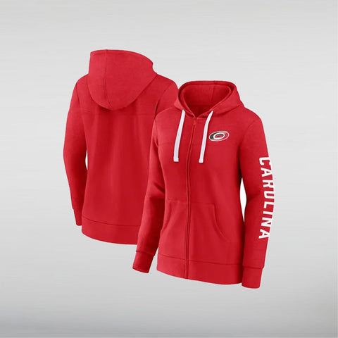 Carolina Hurricanes Zip Up Hoodie