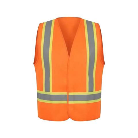 Caution Women Construction Orange Vest