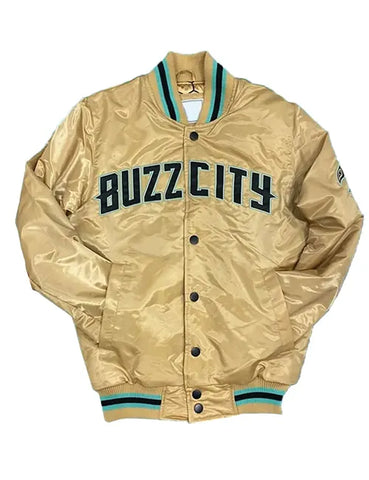 Buzz City Blue Varsity Jacket