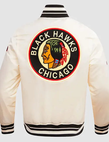 Chicago Blackhawks Varsity Jacket