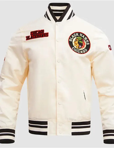 Chicago Blackhawks Varsity Jacket