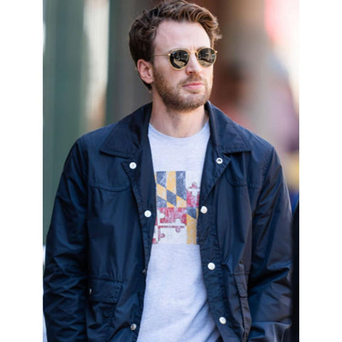 Chris Evans Materialists Black Jacket