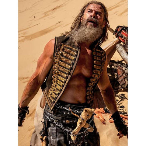 Chris Hemsworth Furiosa A Mad Max Saga Brown Vest