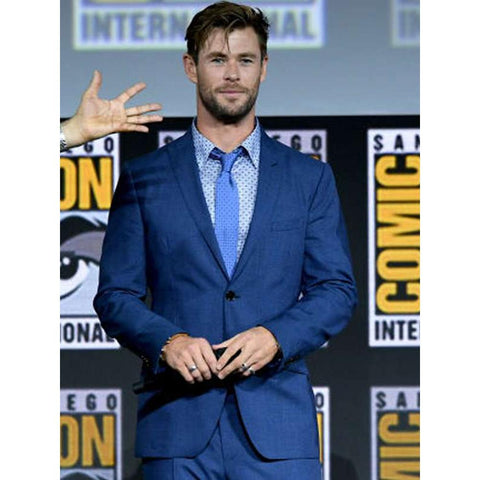 Chris Hemsworth Thor Love And Thunder Blue Blazer