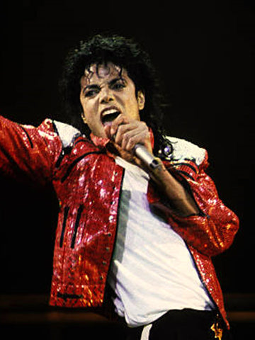 Michael Jackson 1986 American Music Awards Red Sequin Jacket