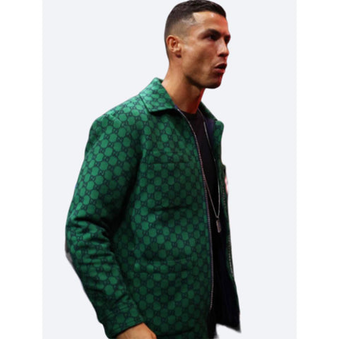 Cristiano Ronaldo Fight Night Green Jacket