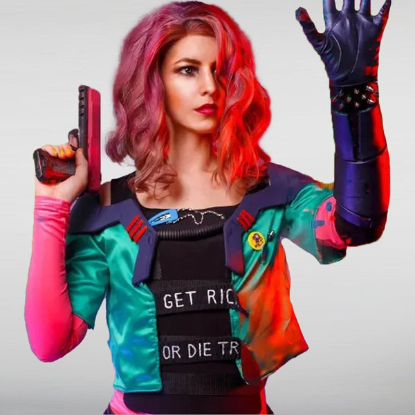Cyberpunk Kitsch Girl Jacket