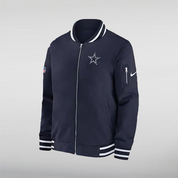 Dallas Cowboys Sideline Coach Bomber Jacket