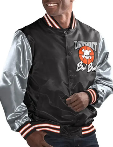 Detroit Bad Boys Varsity Jacket