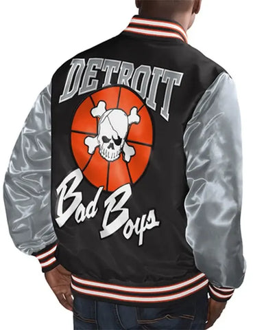 Detroit Bad Boys Varsity Jacket