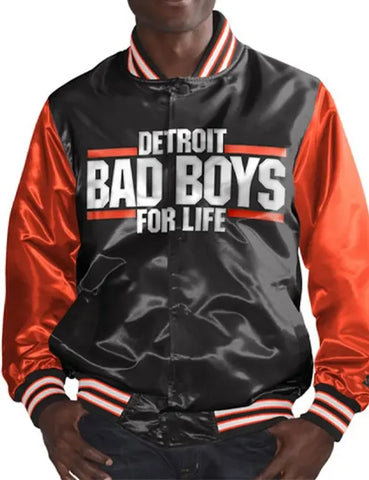 Detroit Bad Boys Varsity Jacket