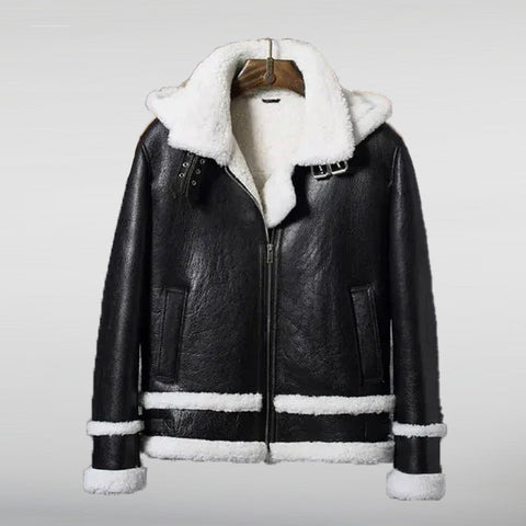 Drew Aviator Leather B6 Sheepskin Jacket