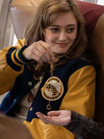 Jackie Yellowjackets Ella Purnell Jacket