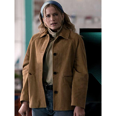 Quinn Powers Elsbeth Brown Cotton Jacket