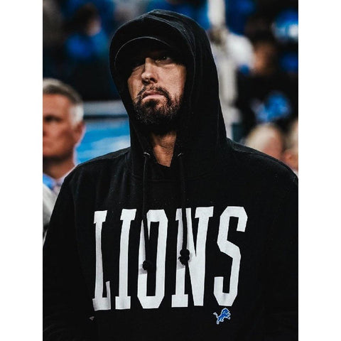 Eminem Detroit Lions Pullover Hoodie