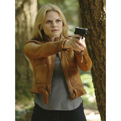 Emma Swan Once Upon A Time Brown Jacket