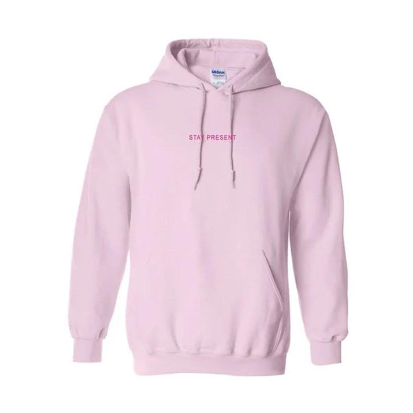 Enjoy The Now Pink Hoodie