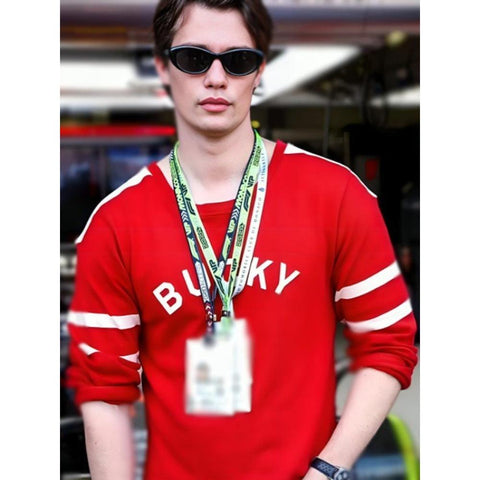 Nicholas Galitzine F1 Red Sweatshirt