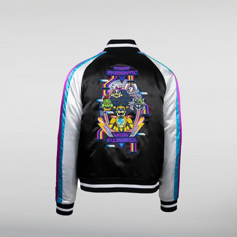 Fnaf Security Breach Jacket back