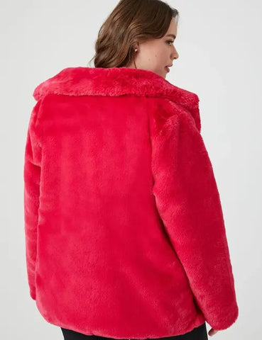 Forever 21 Faux Fur Coat