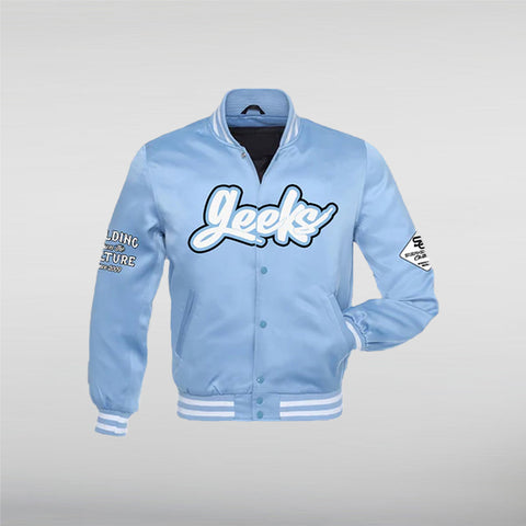 Geeks Retro University Varsity Jacket