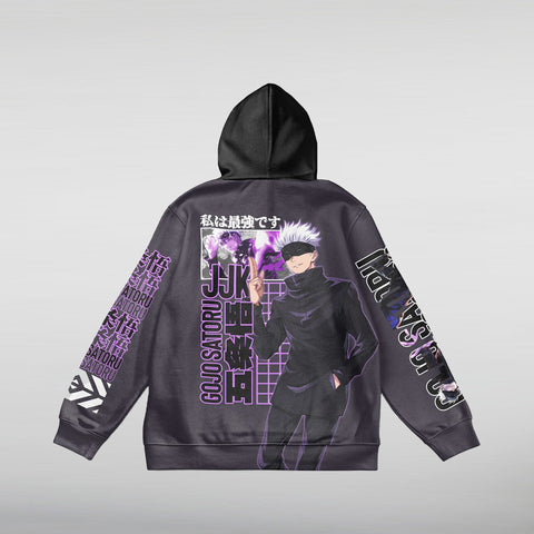 Gojo Satoru Jujutsu Kaisen Streetwear Hoodie back