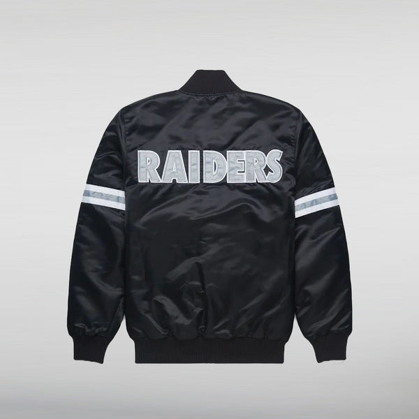 X Starter Raiders Jacket back