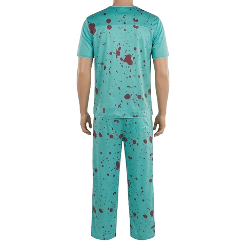 Halloween 2026 Doctor Blue Scrub Costume