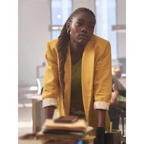 Allison Baloyi Yellow Blazer