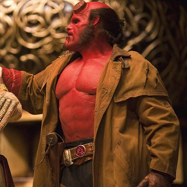 Rom Perlmon Brown hellboy trench coat