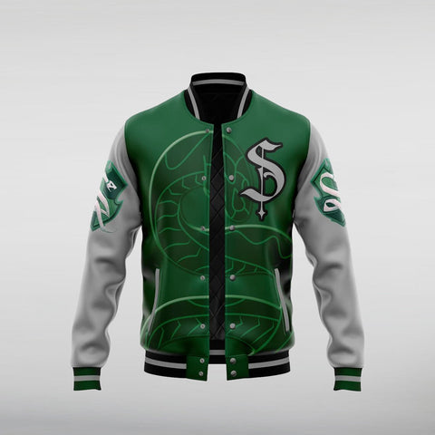 Harry Potter Letterman Slytherin Jacket