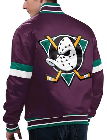 Anaheim Ducks Bomber Jacket