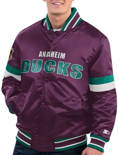 Anaheim Ducks Bomber Jacket