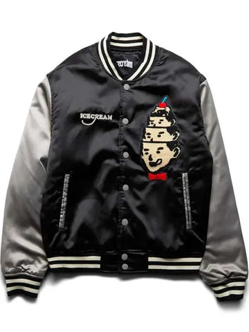 Ice Cream Houdini Varsity Jacket