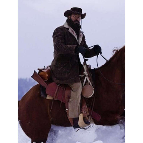 Django Unchained Jamie Foxx Outfit Winter Coat