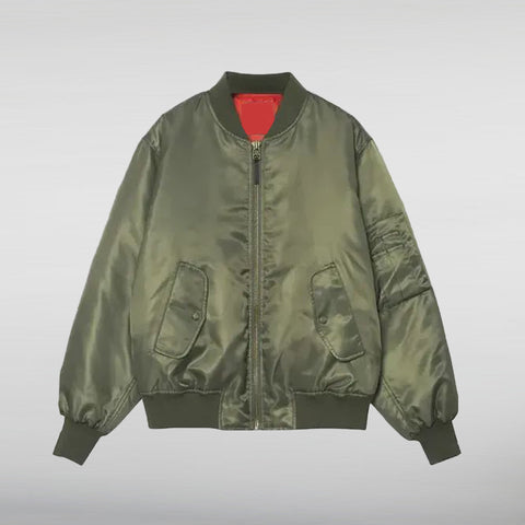 Women's Leon army green jacket