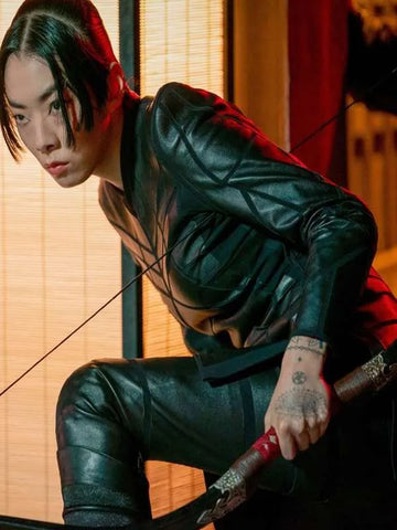 Rina Sawayama Leather Jacket