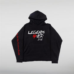 legends never die hoodie