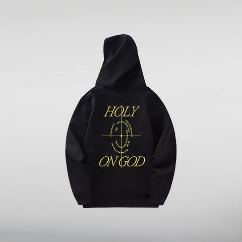 Justin Bieber on God Hoodie