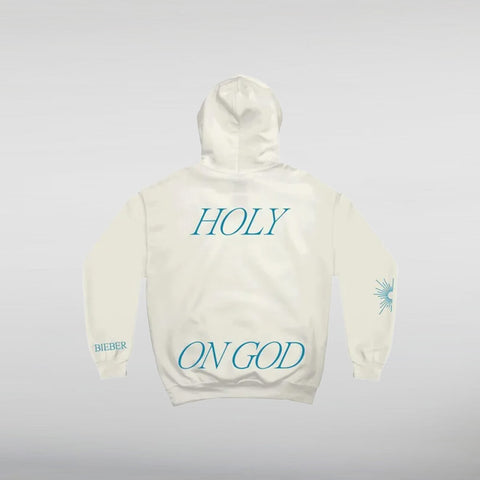 Justin Bieber on God Hoodie